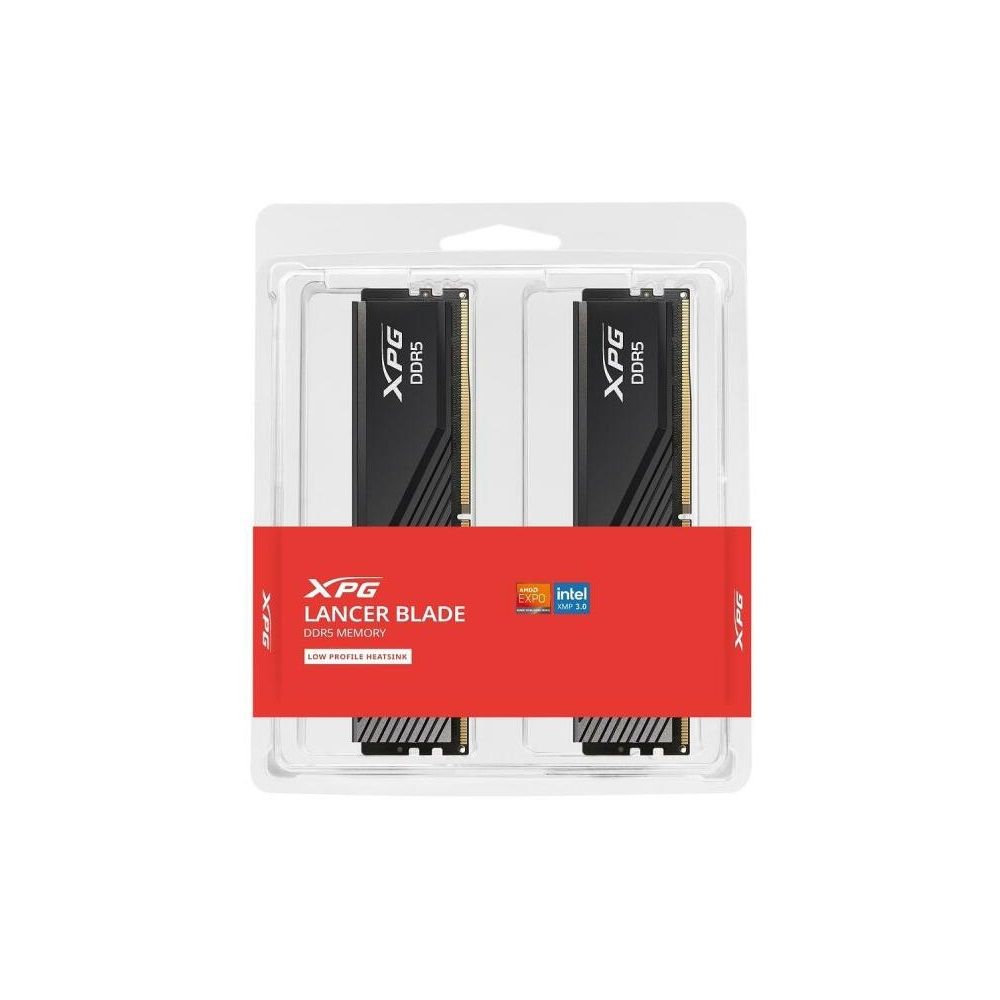 Memória A-Data 32GB DDR5 6000MHz Kit(2x16GB) Lancer Blade RGB Black