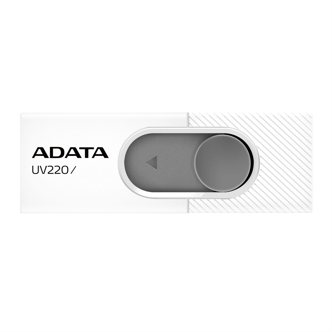 USB Flash RAM A-Data 32GB Flash Drive UV220 White/Grey