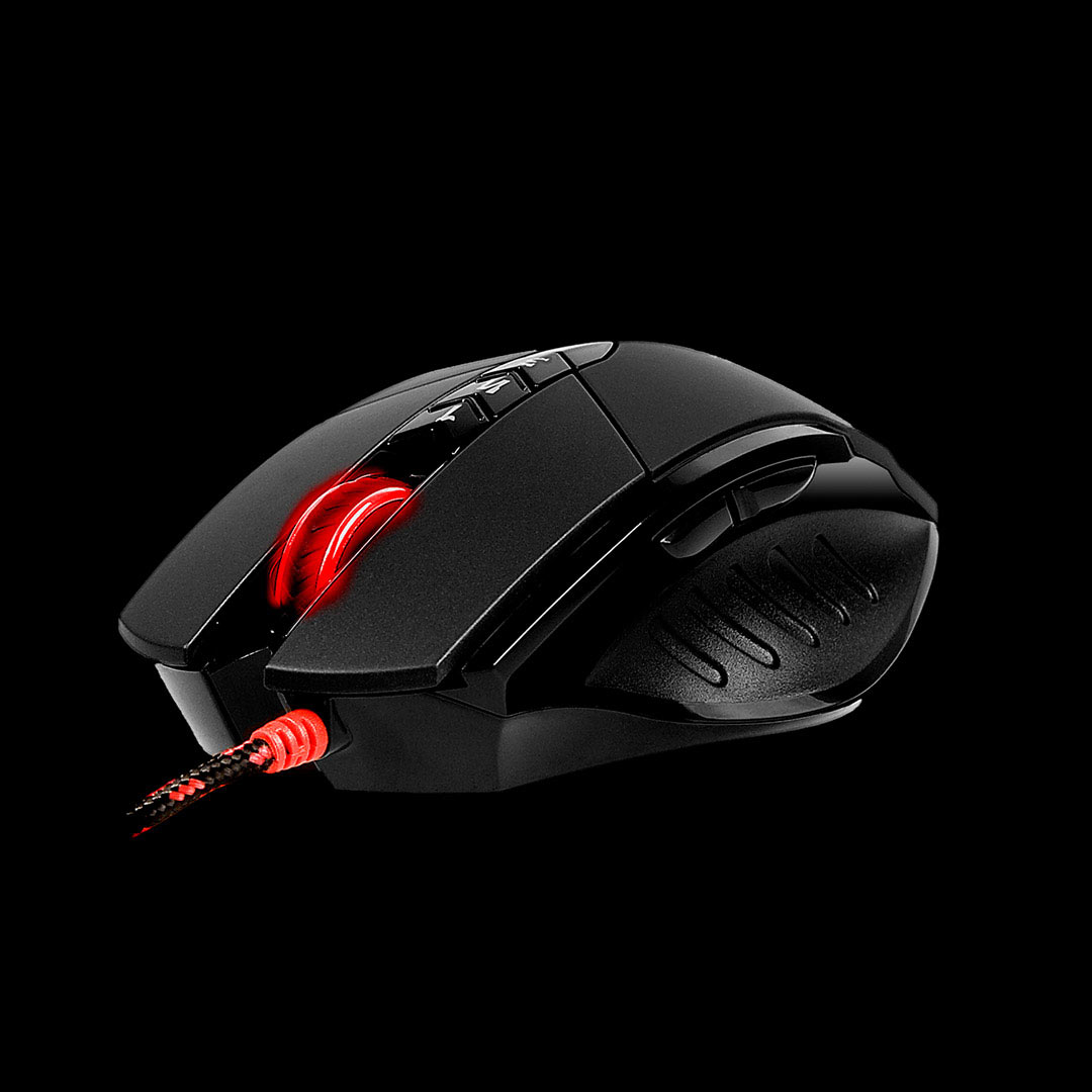Egér A4-Tech Bloody V7M Gaming Mouse Black