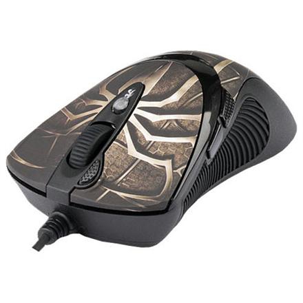 Egér A4-Tech XL-747H Anti-Vibrate Laser Gaming mouse Brown