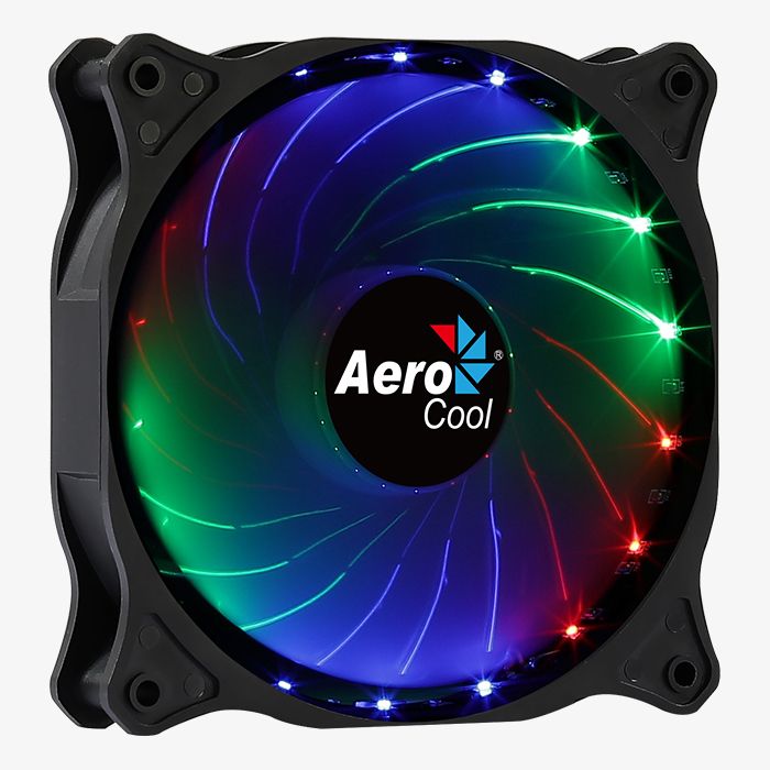 Ventilátorok, Hűtők, Előlapi panelek Aerocool Cosmo 12 RGB