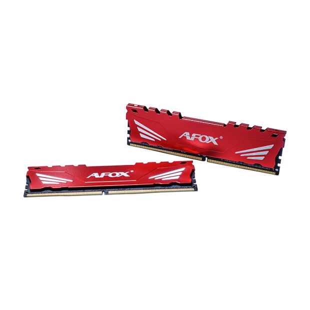 Memória AFOX 16GB DDR4 3200MHz Kit(2x8GB) XMP2 Gaming Red
