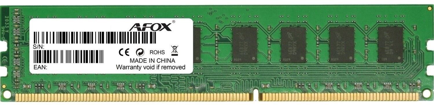 Memória AFOX 8GB DDR3 1600MHz