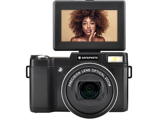 Digitális fényképezőgép Agfaphoto Realishot VLG4KOPT Vlogger Camera Black