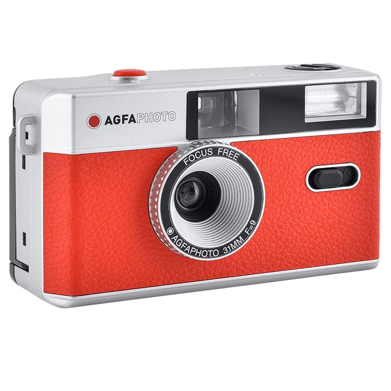 Digitális fényképezőgép Agfaphoto Reusable Analog Film cameras 35mm Red Digitális fényképezőgép Agfaphoto Reusable Analog Film cameras 35mm Red