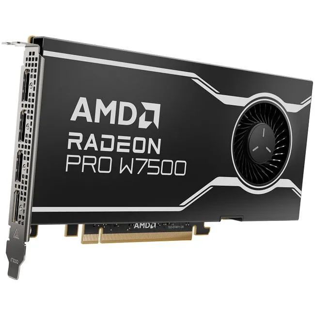 Videókártya AMD Radeon Pro W7500 8GB DDR6