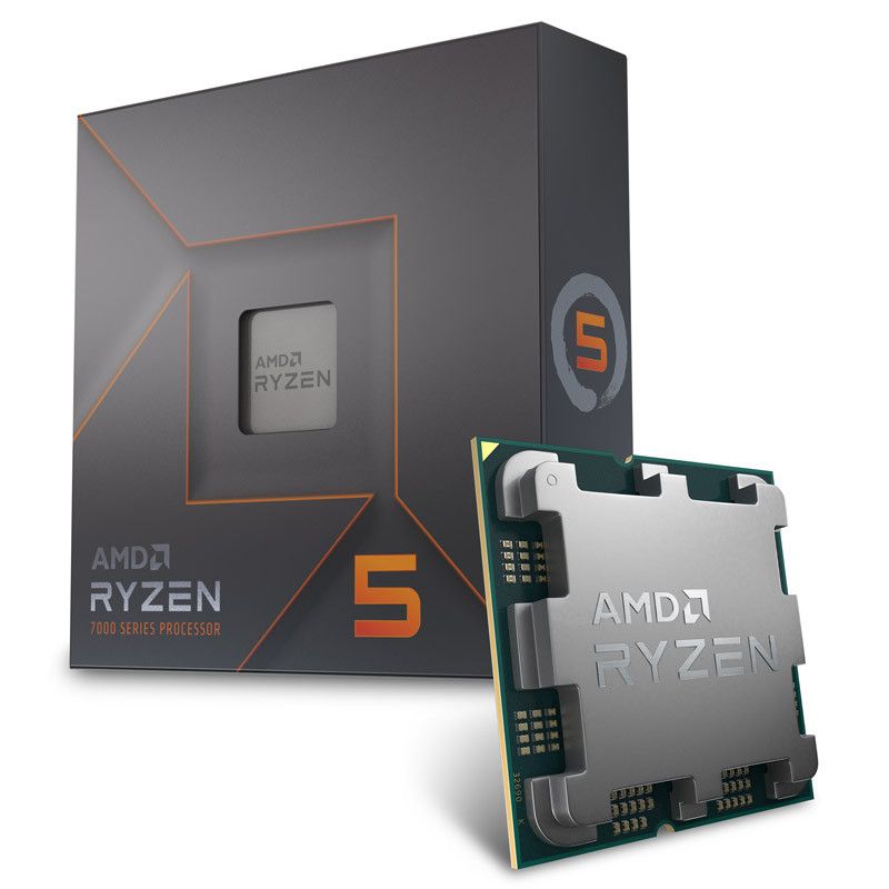 Processzor AMD Ryzen 5 7600X 4,7GHz AM5 BOX (Ventilátor nélkül)