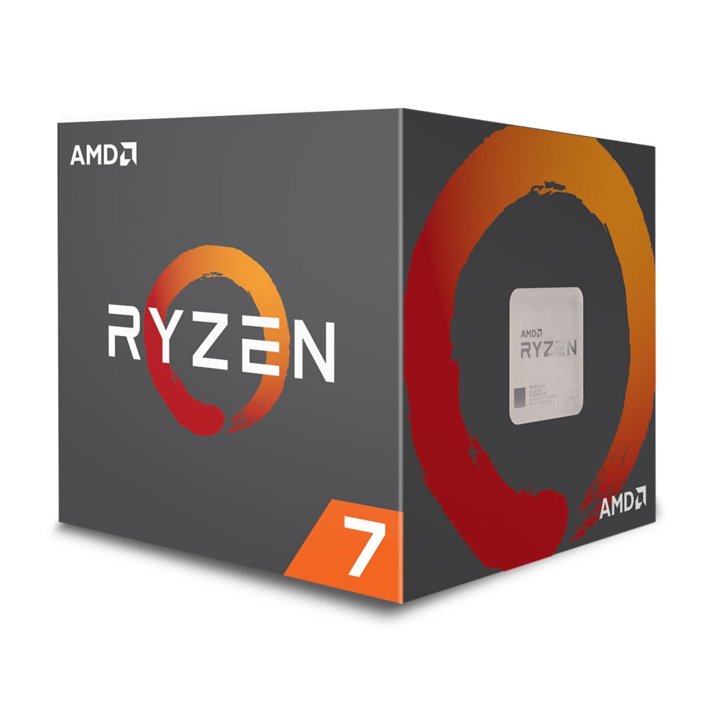 Processzor AMD Ryzen 7 1800X 3,6GHz AM4 BOX (Ventilátor nélküli)