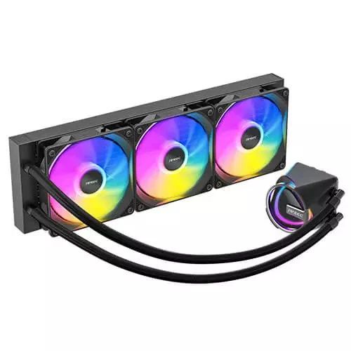 Ventilátorok, Hűtők, Előlapi panelek Antec Skeleton 360 ARGB Black