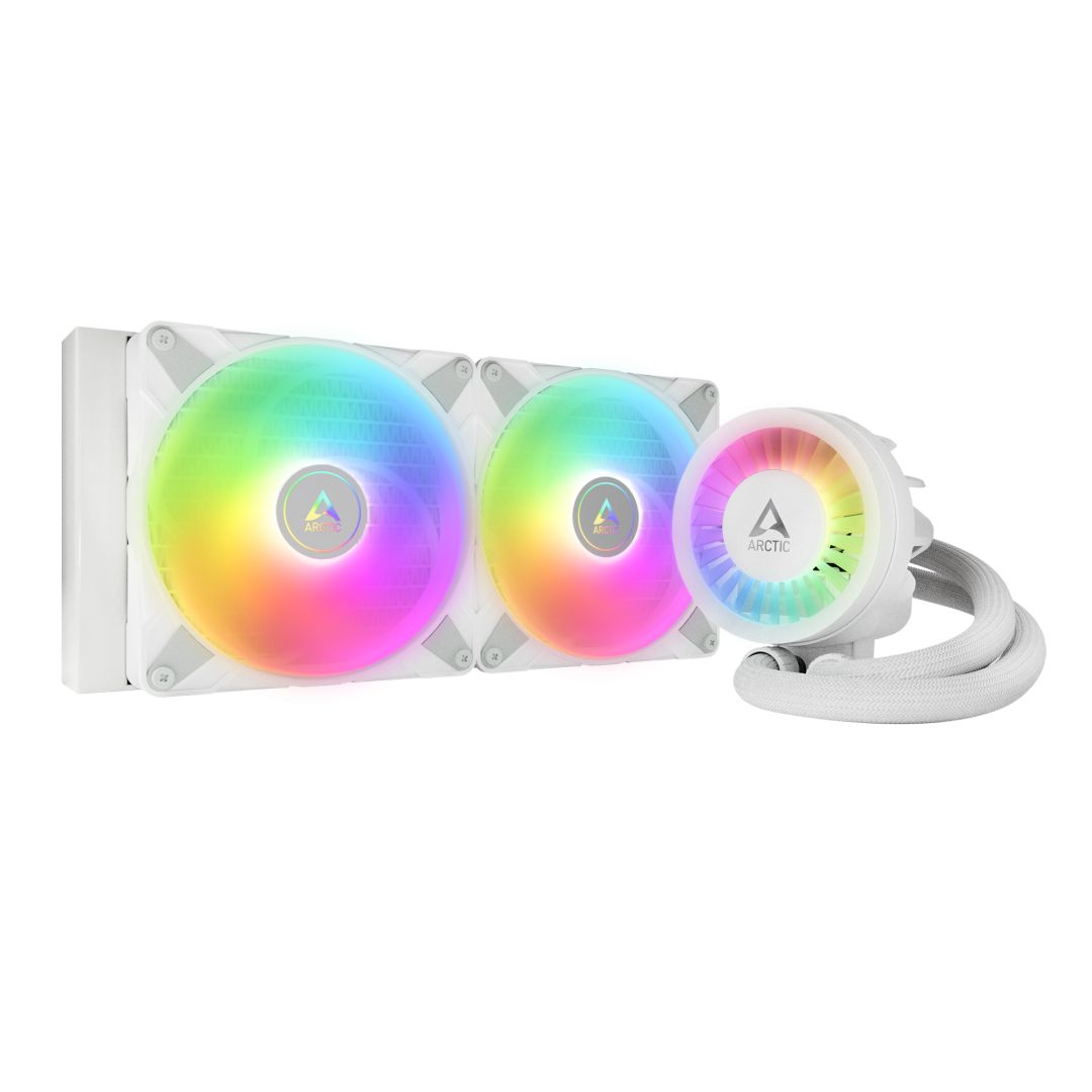 Ventilátorok, Hűtők, Előlapi panelek Arctic Liquid Freezer III 280 A-RGB White