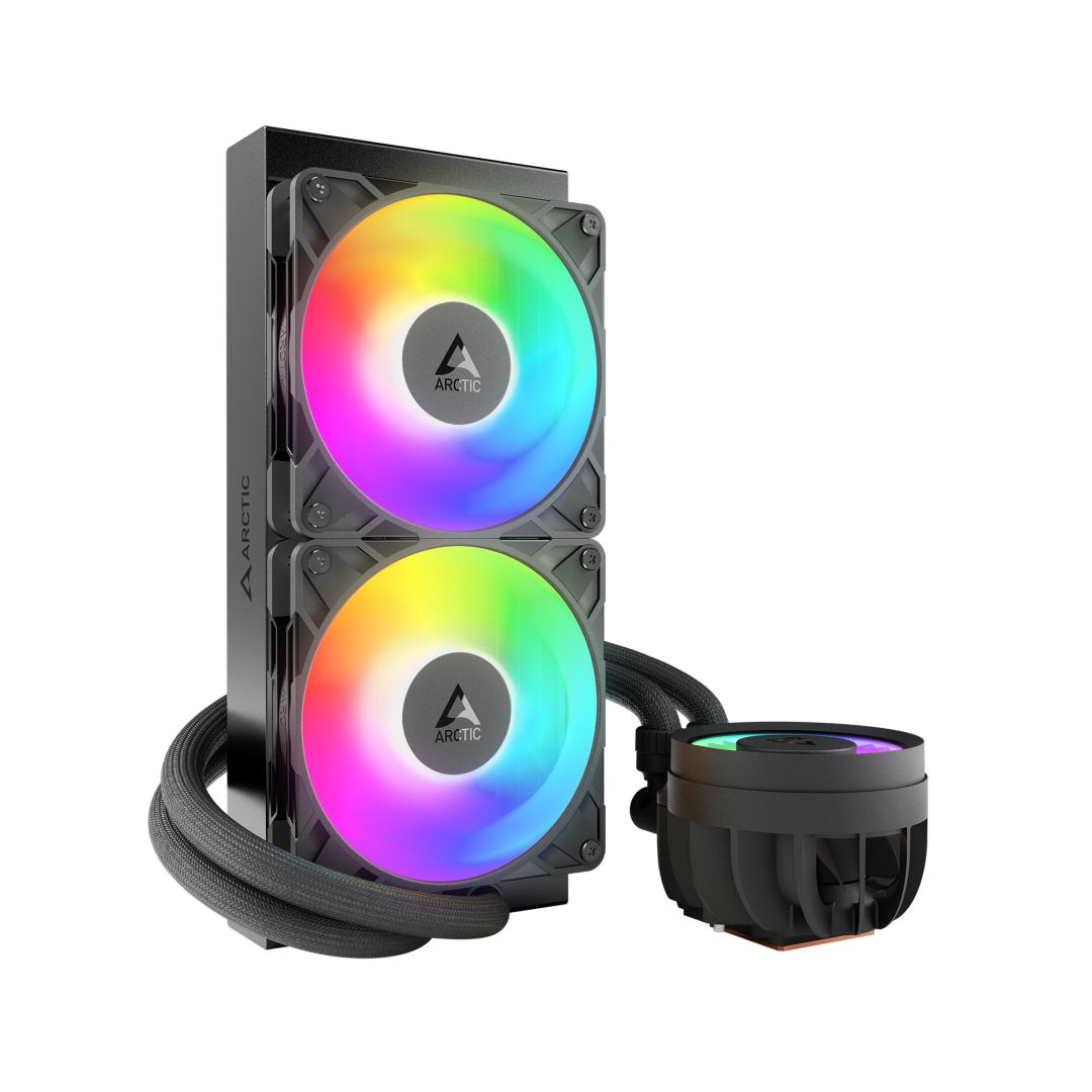 Ventilátorok, Hűtők, Előlapi panelek Arctic Liquid Freezer III Pro 240 A-RGB Black