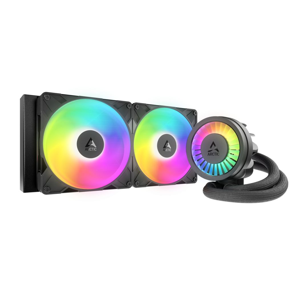 Ventilátorok, Hűtők, Előlapi panelek Arctic Liquid Freezer III Pro 280 A-RGB Black