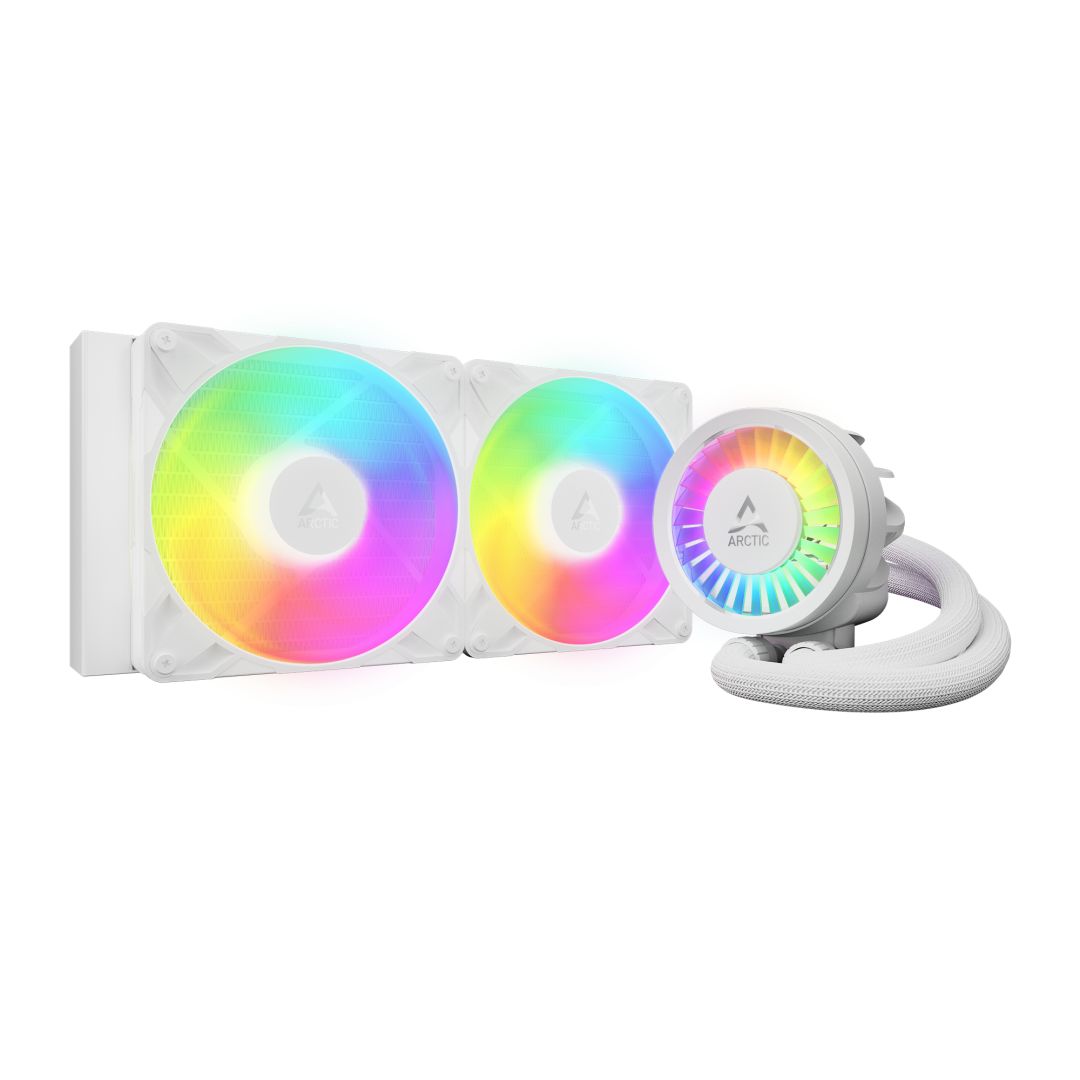 Ventilátorok, Hűtők, Előlapi panelek Arctic Liquid Freezer III Pro 280 A-RGB White