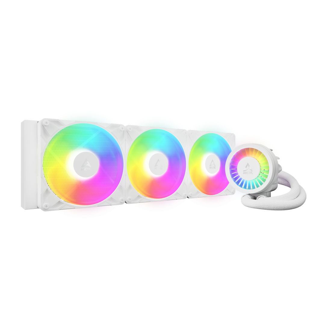 Ventilátorok, Hűtők, Előlapi panelek Arctic Liquid Freezer III Pro 420 A-RGB White