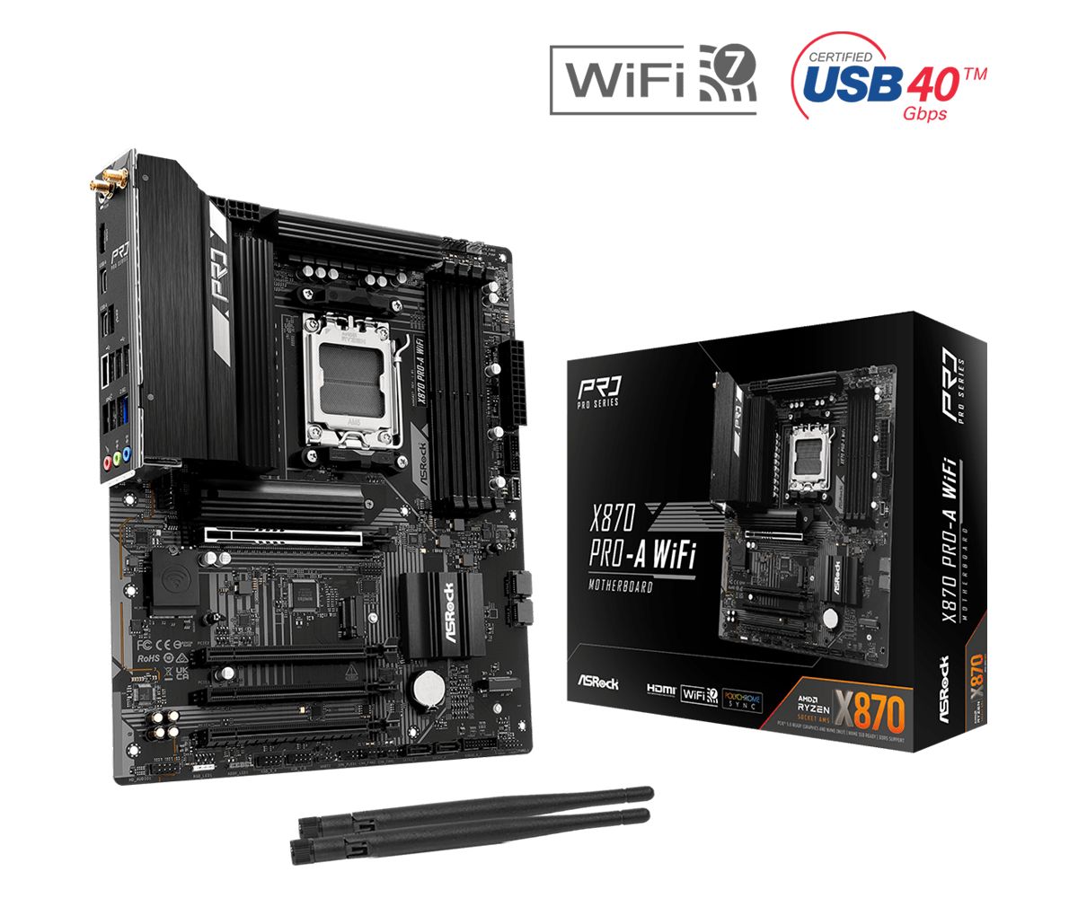 Alaplap ASRock X870 PRO-A WIFI
