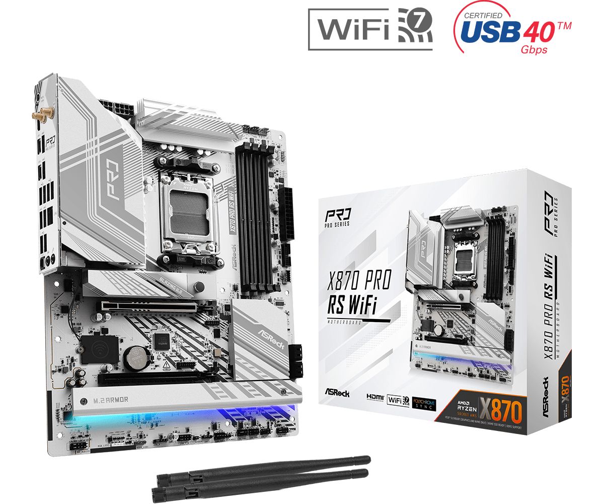 Alaplap ASRock X870 PRO RS WIFI