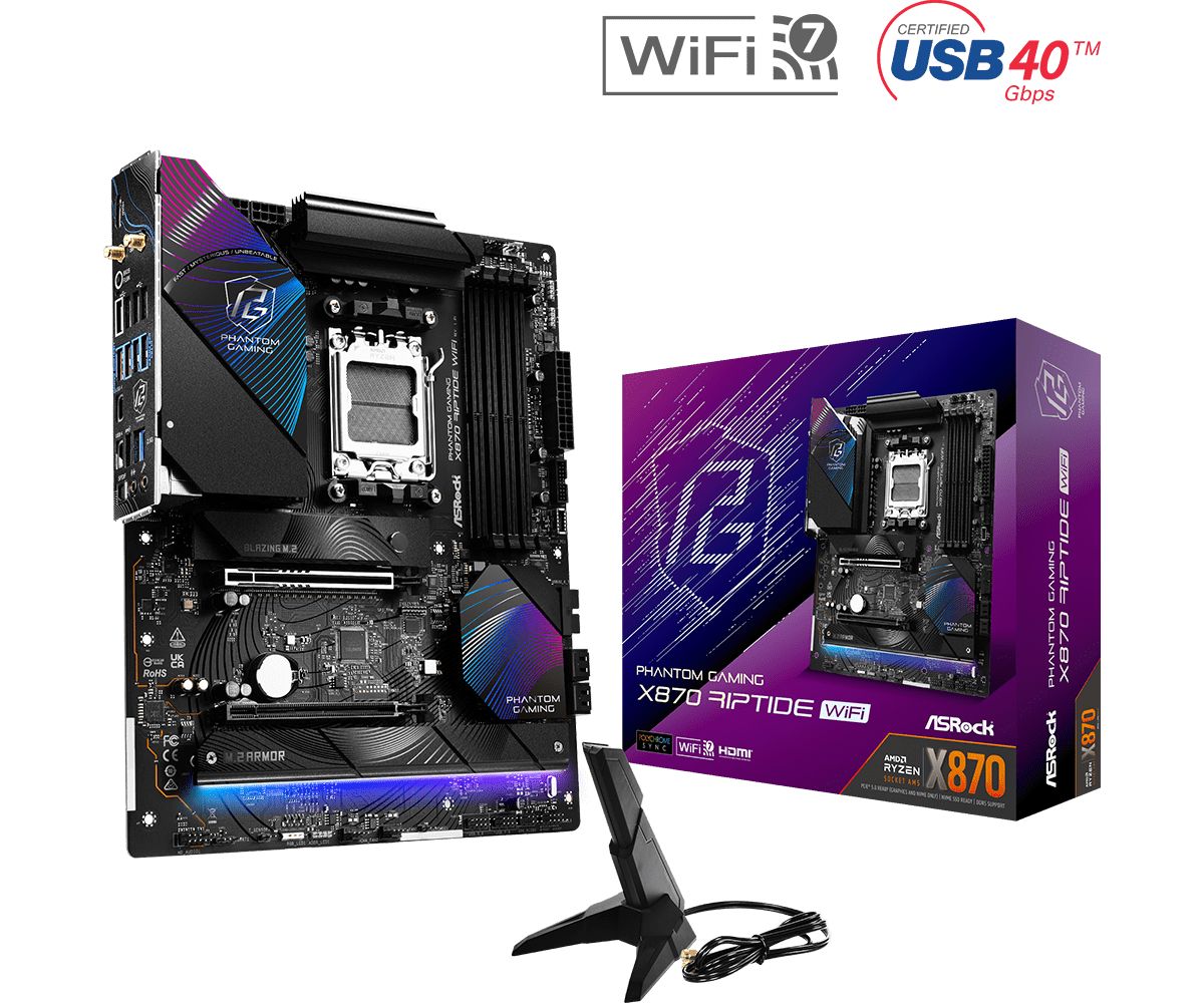 Alaplap ASRock X870 RIPTIDE WIFI