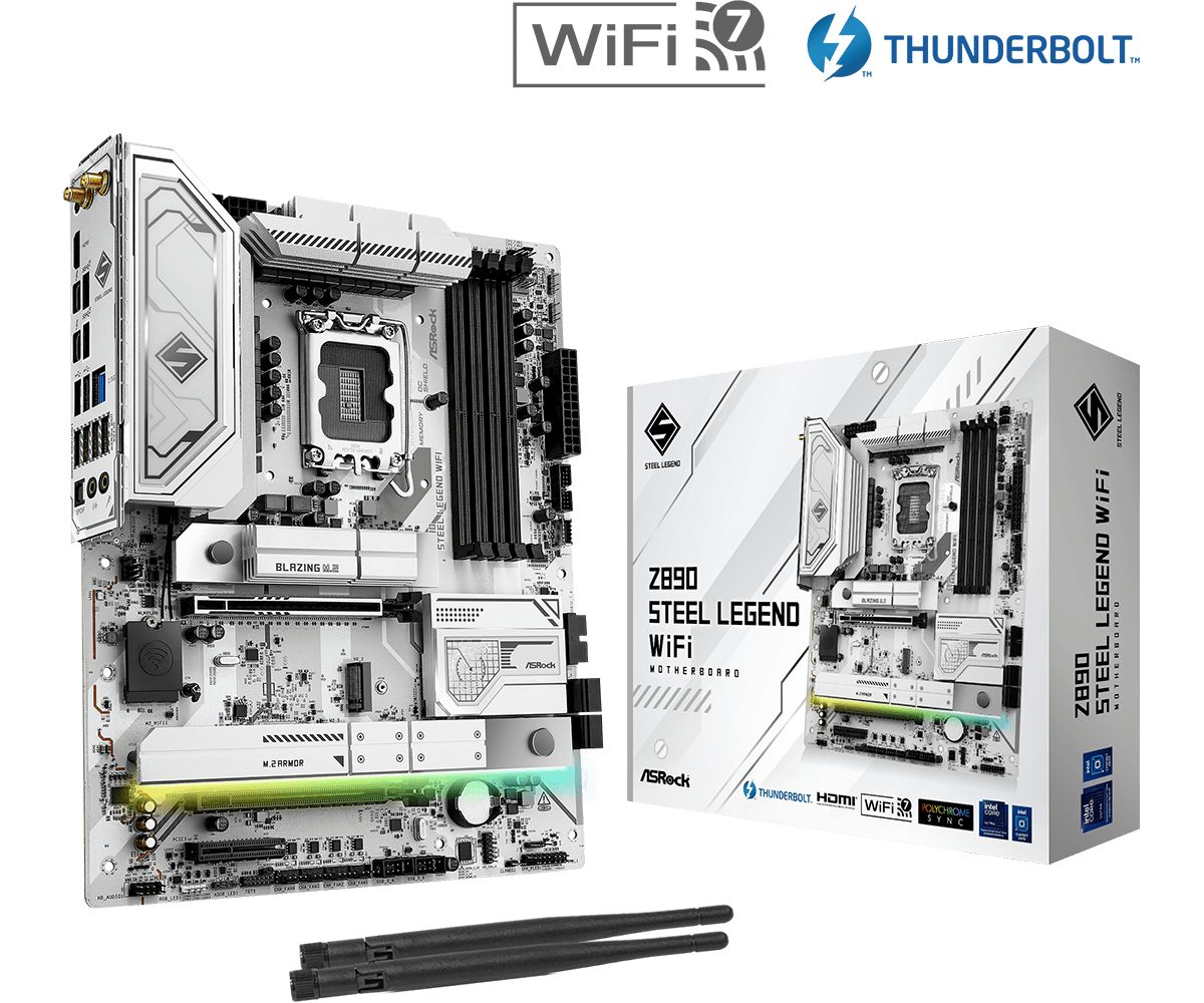 Alaplap ASRock Z890 STEEL LEGEND WIFI Alaplap ASRock Z890 STEEL LEGEND WIFI