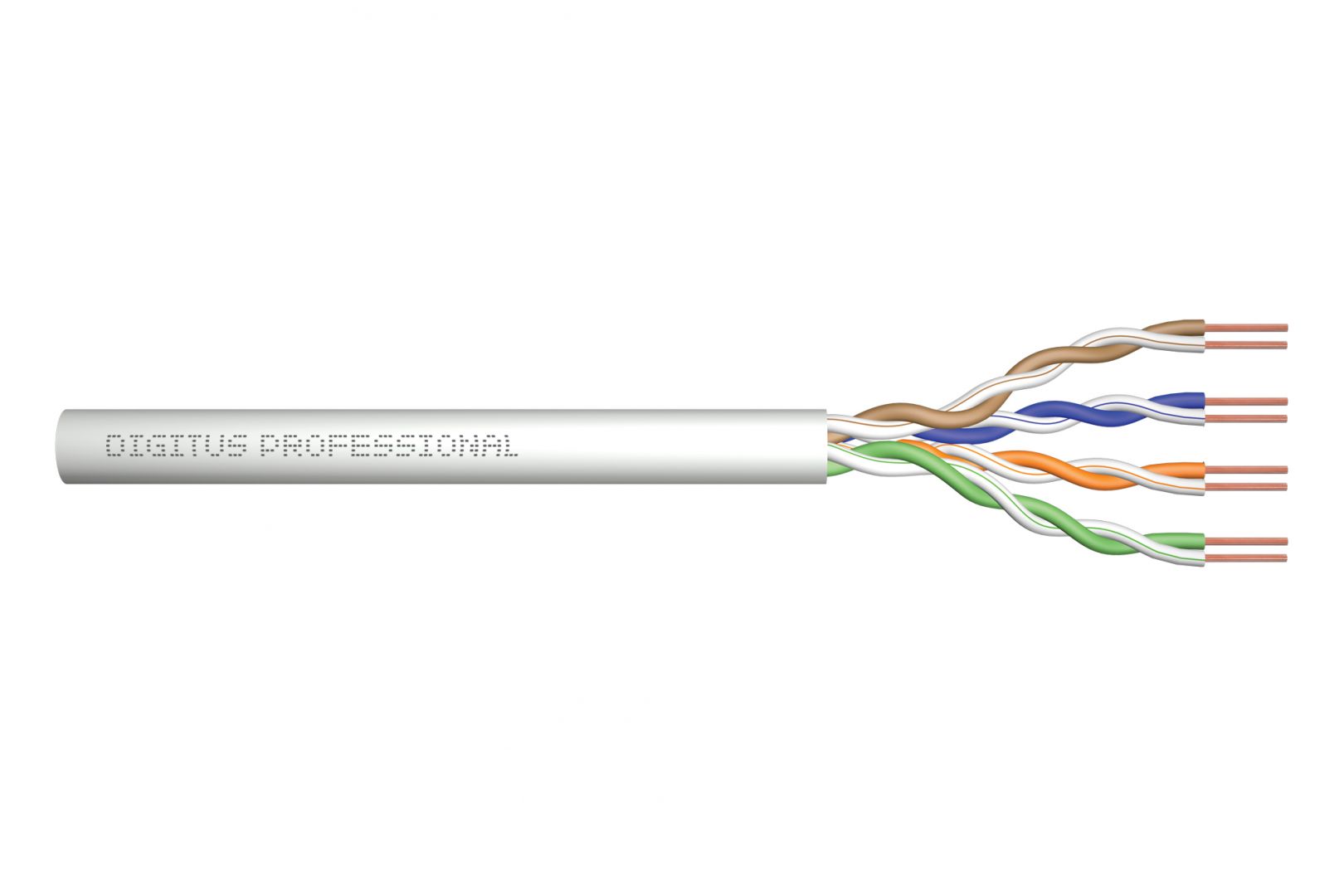 Hálózati kábelek Assmann CAT6 U-UTP Installation Cable 305m Grey