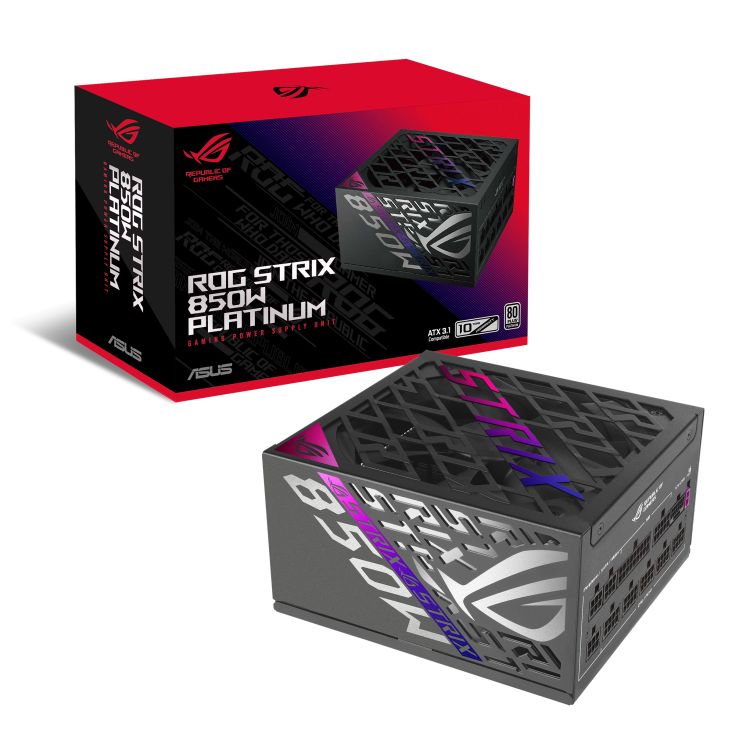 Tápegység Asus 850W 80+ Platinum ROG Strix