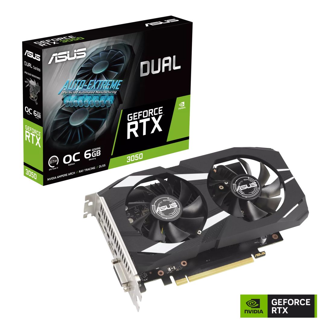 Videókártya Asus DUAL-RTX3050-O6G