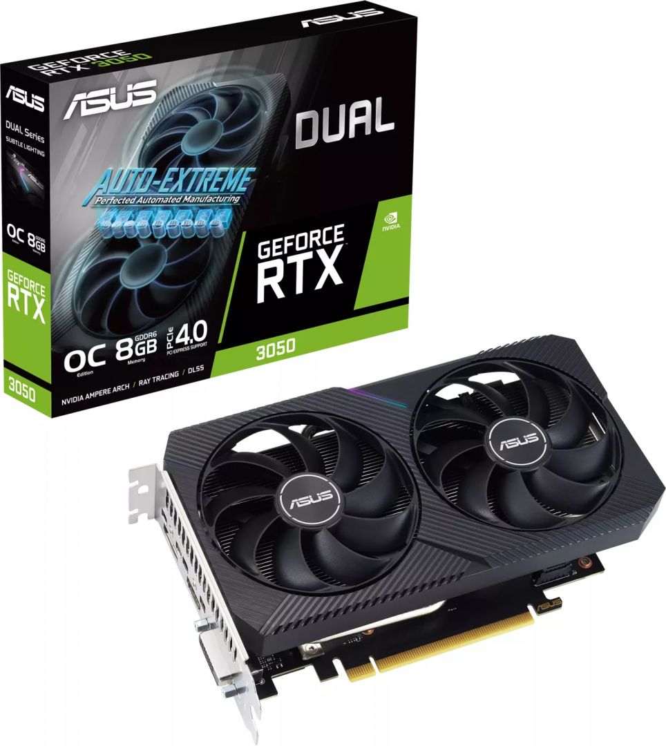 Videókártya Asus DUAL-RTX3050-O8G-V2