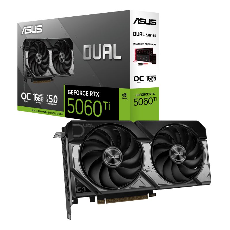 Videókártya Asus DUAL-RTX5060TI-O16G
