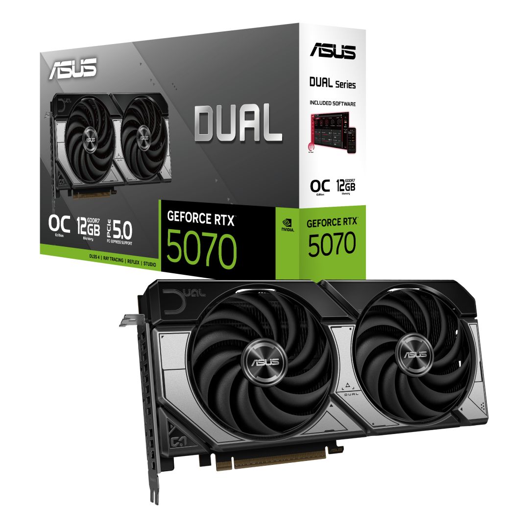 Videókártya Asus DUAL-RTX5070-O12G