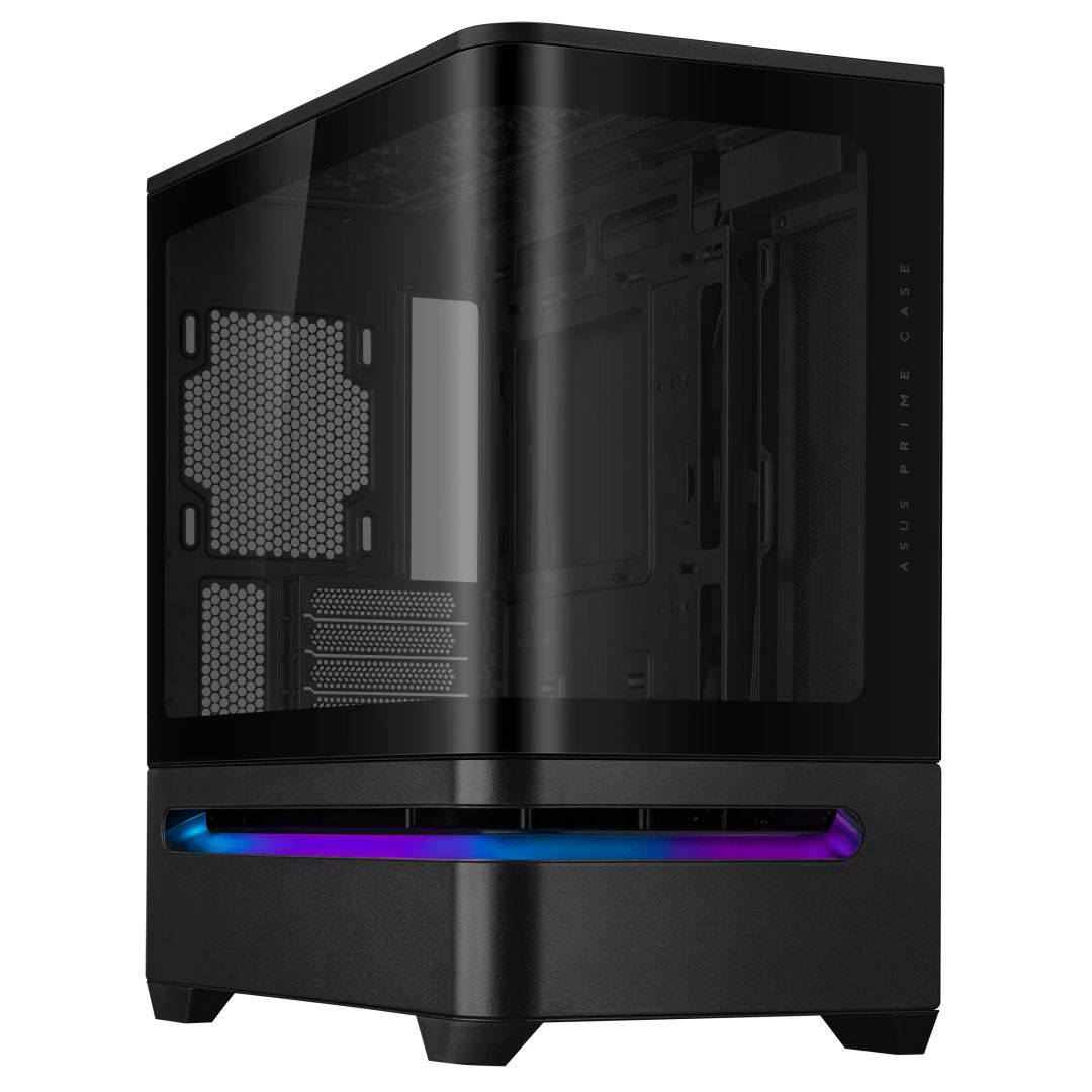 Ház Asus Prime AP202 RGB Tempered Glass Black