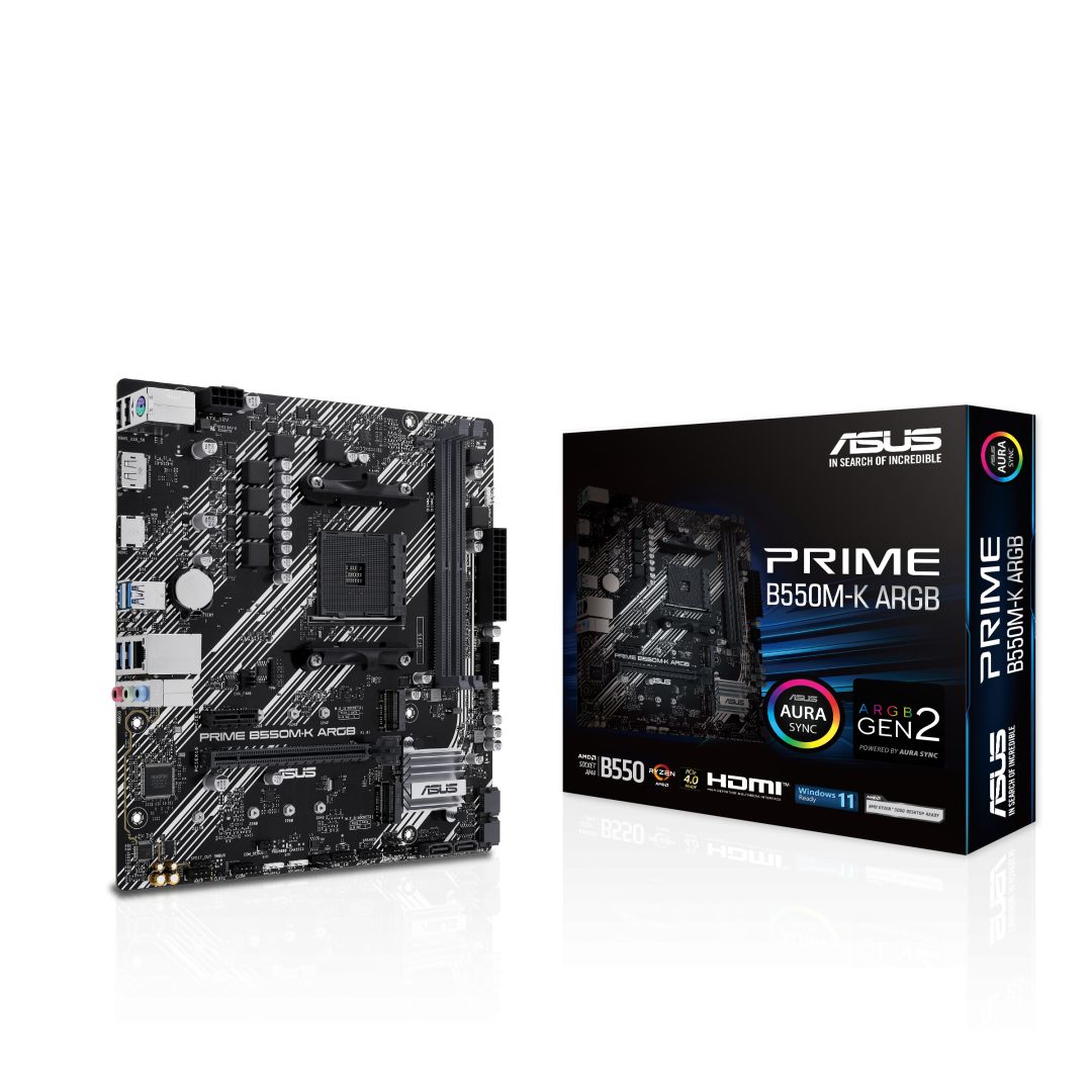 Alaplap Asus PRIME B550M-K ARGB Alaplap Asus PRIME B550M-K ARGB