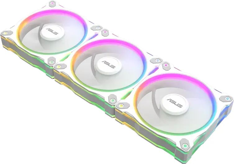Ventilátorok, Hűtők, Előlapi panelek Asus Prime MR120 ARGB Fan White Triple Pack Ventilátorok, Hűtők, Előlapi panelek Asus Prime MR120 ARGB Fan White Triple Pack