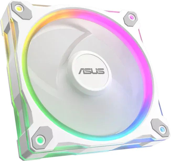 Ventilátorok, Hűtők, Előlapi panelek Asus Prime MR120 ARGB Fan White