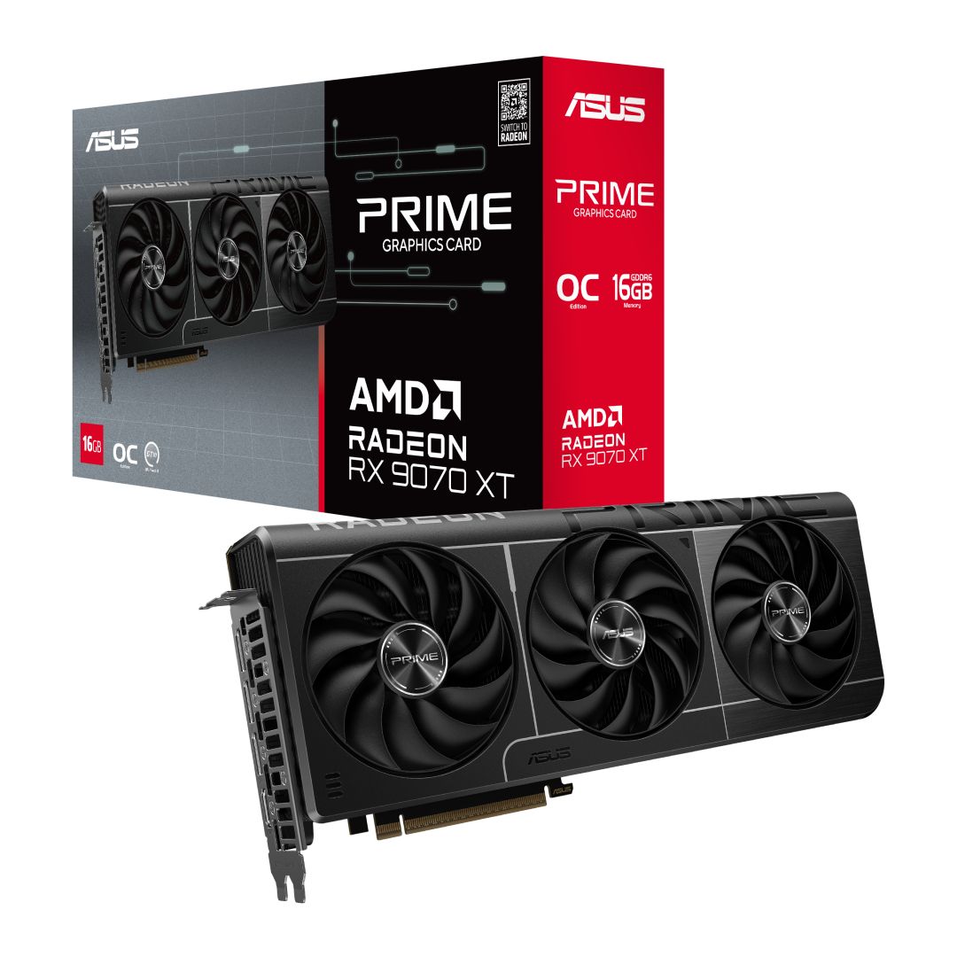Videókártya Asus PRIME-RX9070XT-O16G