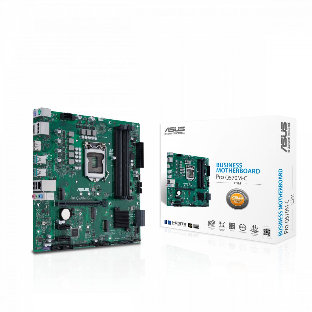 Alaplap Asus Pro Q570M-C/CSM Alaplap Asus Pro Q570M-C/CSM