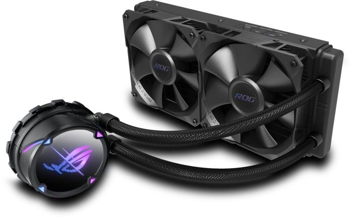Ventilátorok, Hűtők, Előlapi panelek Asus ROG Strix LC II 240