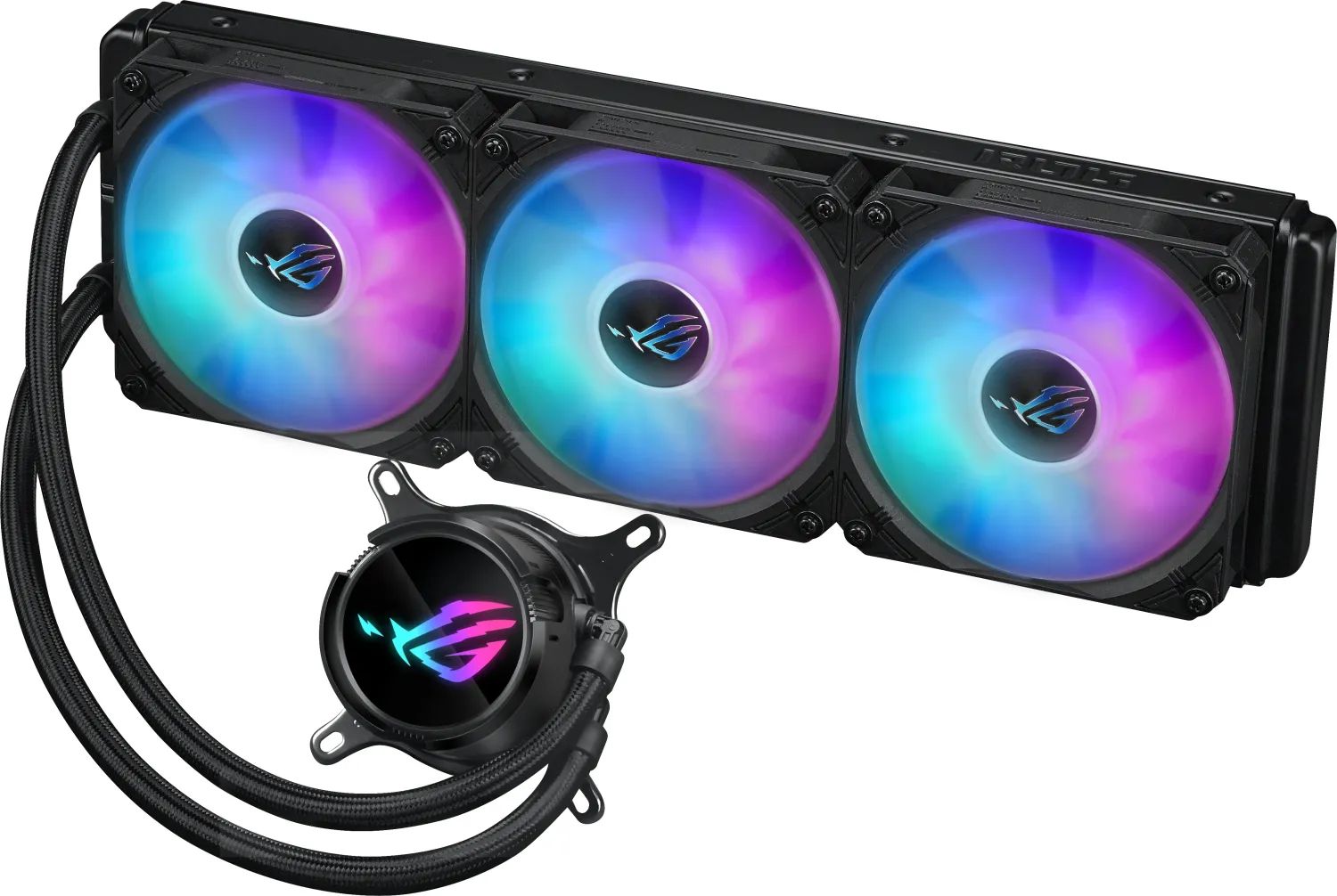 Ventilátorok, Hűtők, Előlapi panelek Asus ROG Strix LC III 360 ARGB