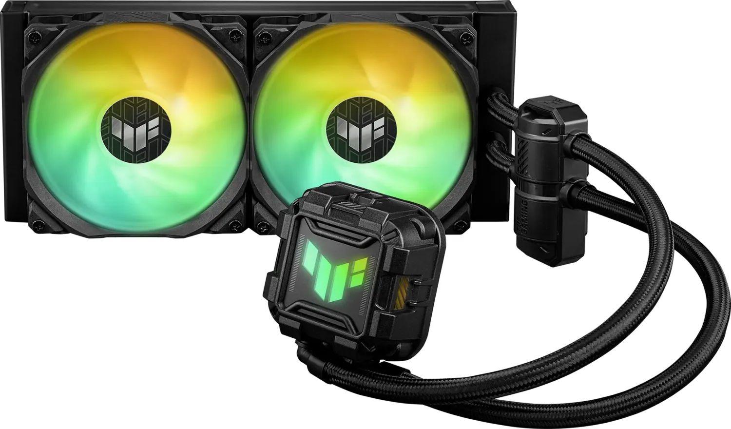 Ventilátorok, Hűtők, Előlapi panelek Asus TUF Gaming LC 240 II ARGB