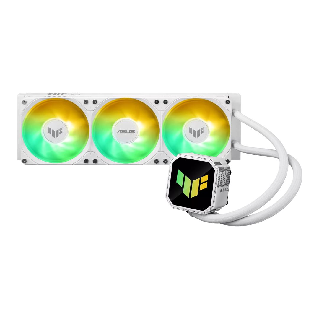 Ventilátorok, Hűtők, Előlapi panelek Asus TUF GAMING LC III 360 ARGB LCD White