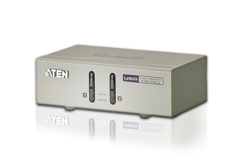 Switch ATEN CS72U 2-Port USB VGA/Audio KVM Switch