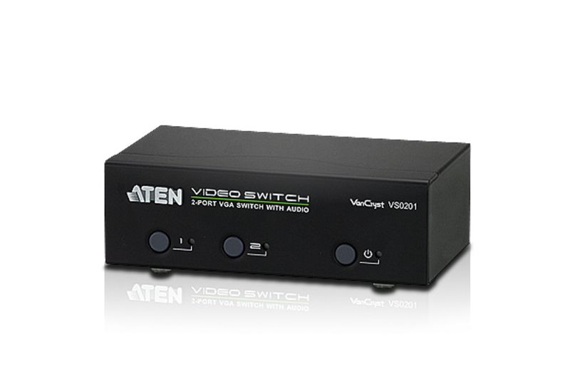 Switch ATEN VS0201 2-Port VGA/Audio Switch