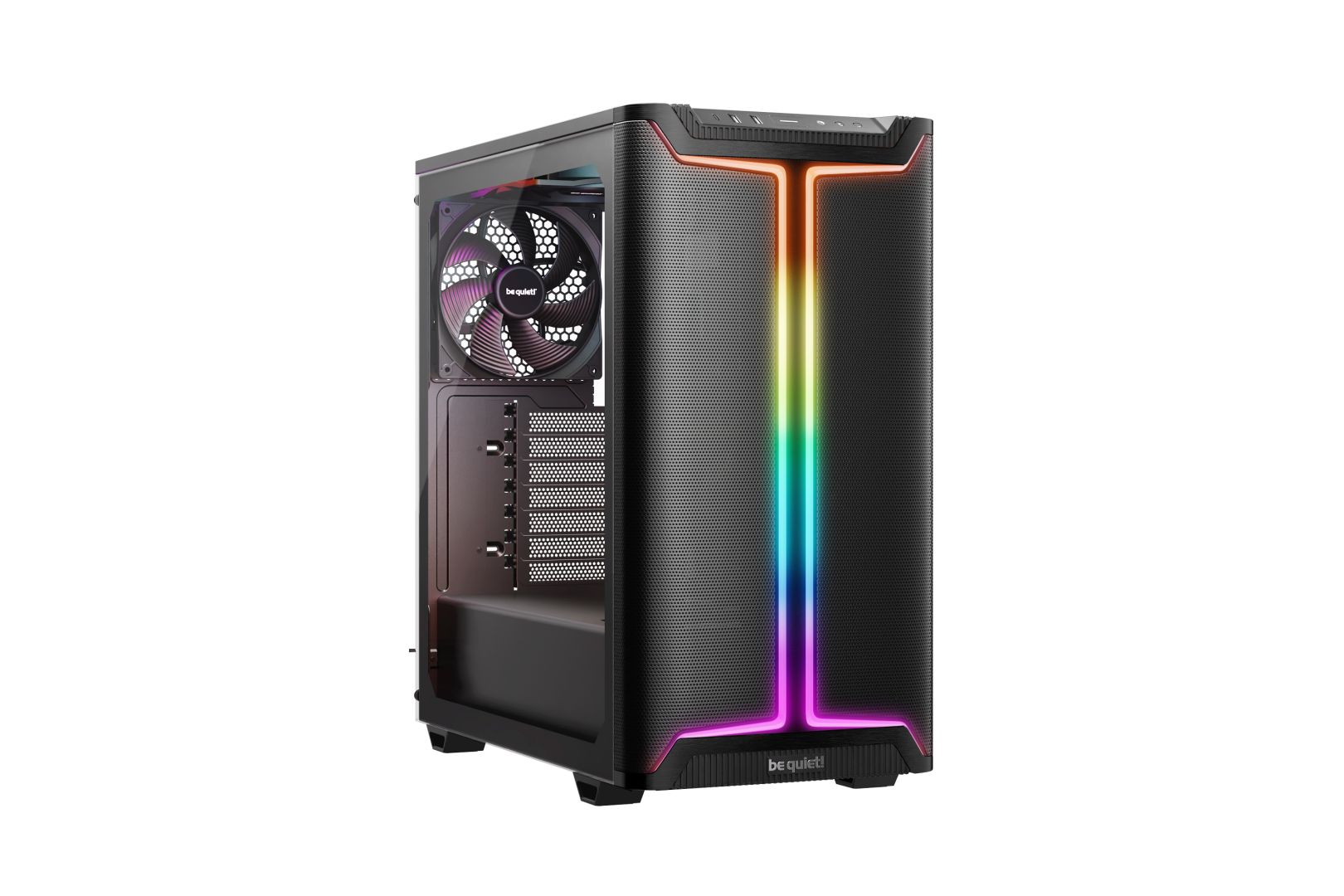 Ház Be quiet! Pure Base 501 DX Tempered Glass Black
