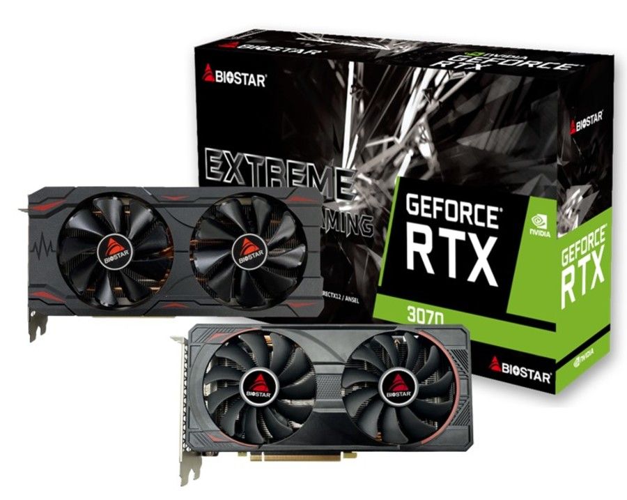 Videókártya Biostar GeForce RTX3070 8GB DDR6