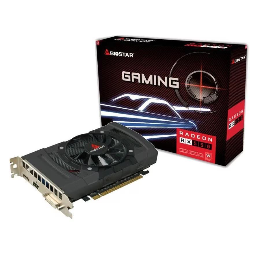 Videókártya Biostar Radeon RX550 4GB DDR5