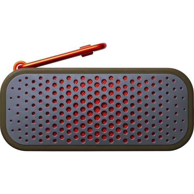 Hangszóró Boompods Blockblaster Bluetooth Speaker Green/Orange