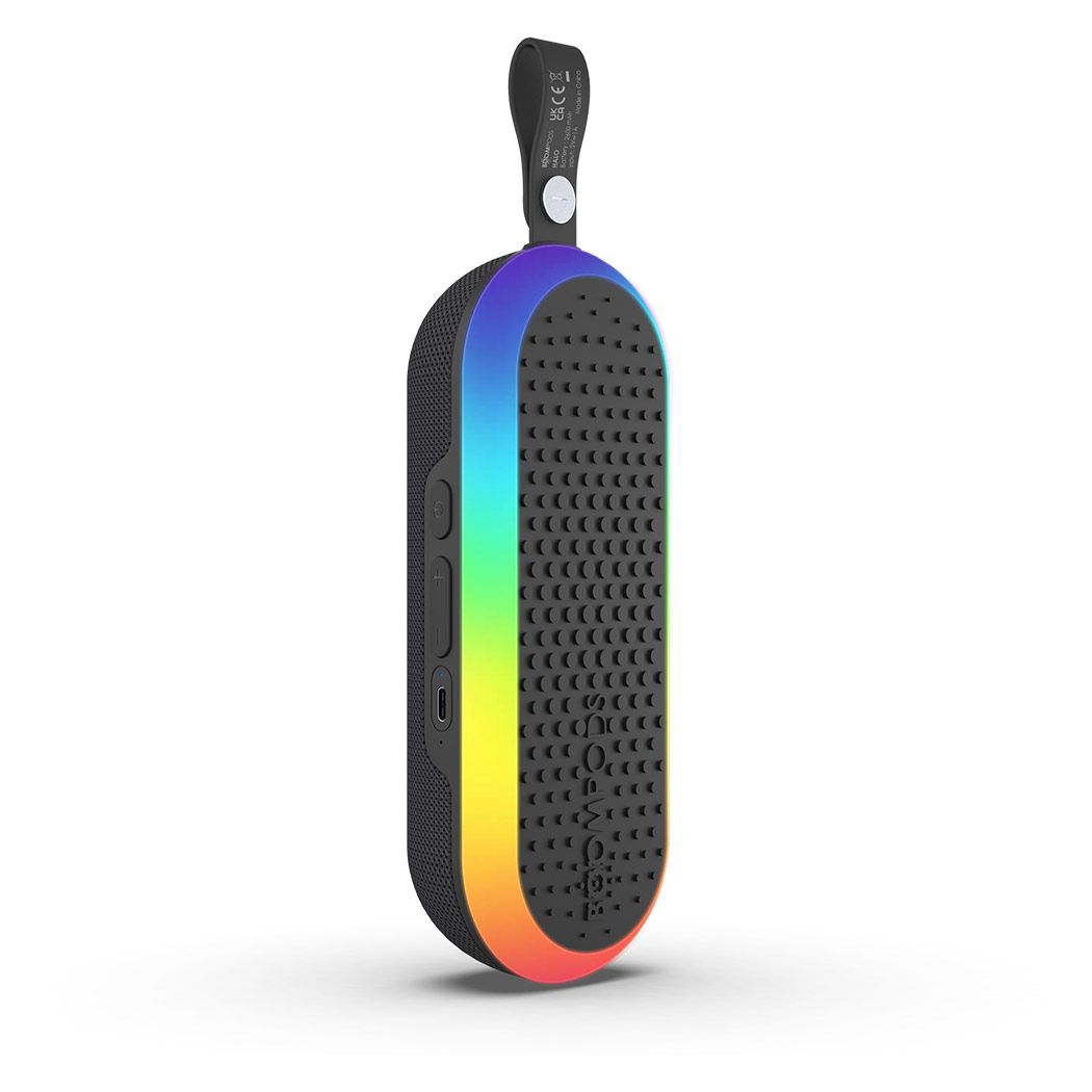 Hangszóró Boompods HALO Bluetooth Speaker Black