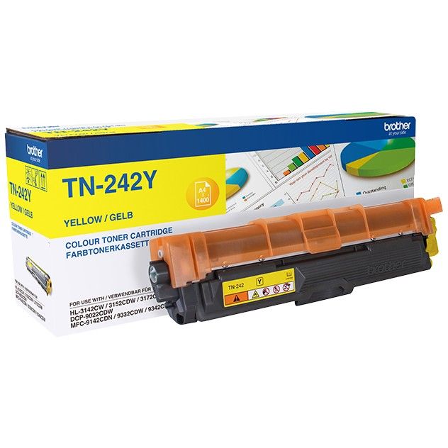 Toner Brother TN-242Y Yellow toner
