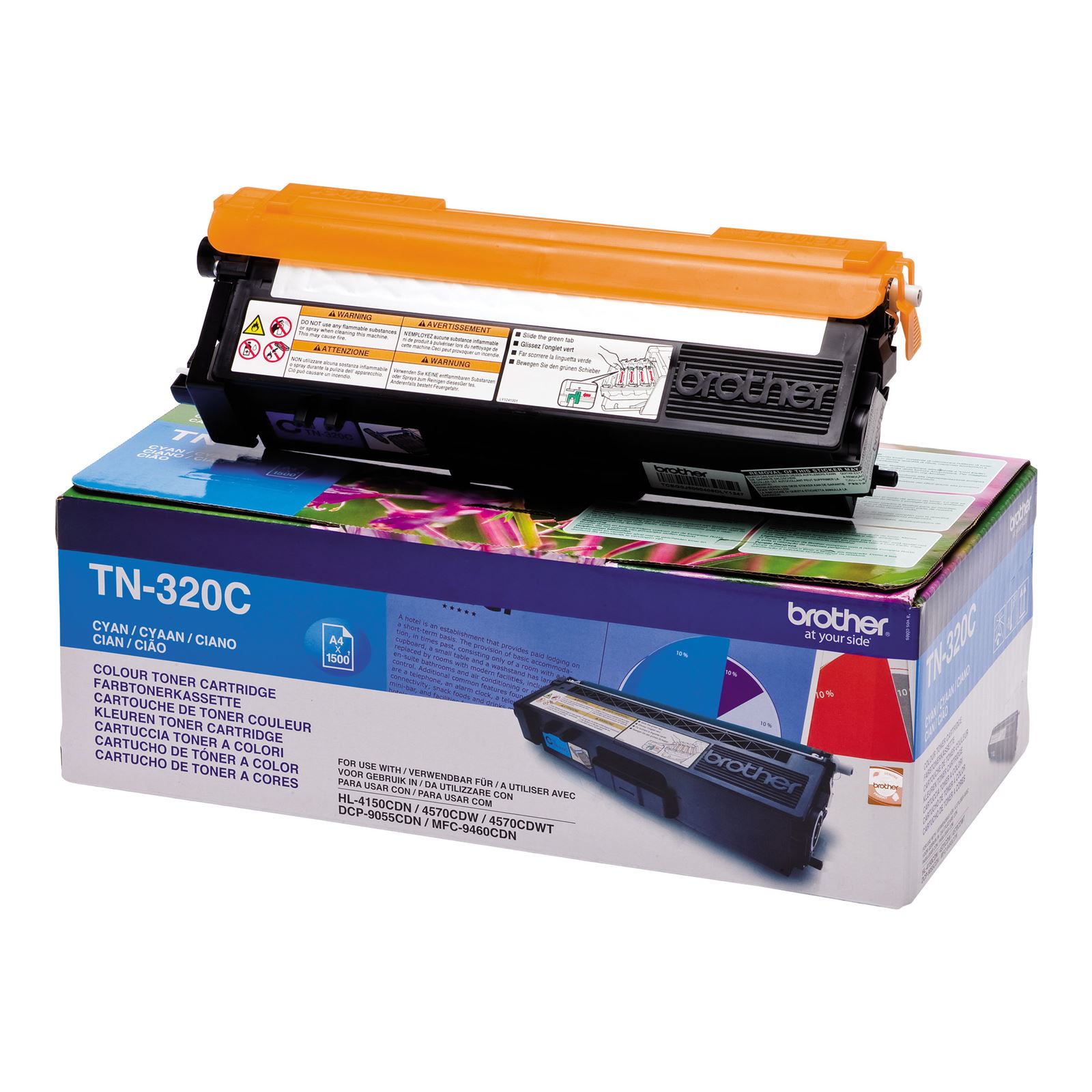 Toner Brother TN-320C Cyan toner