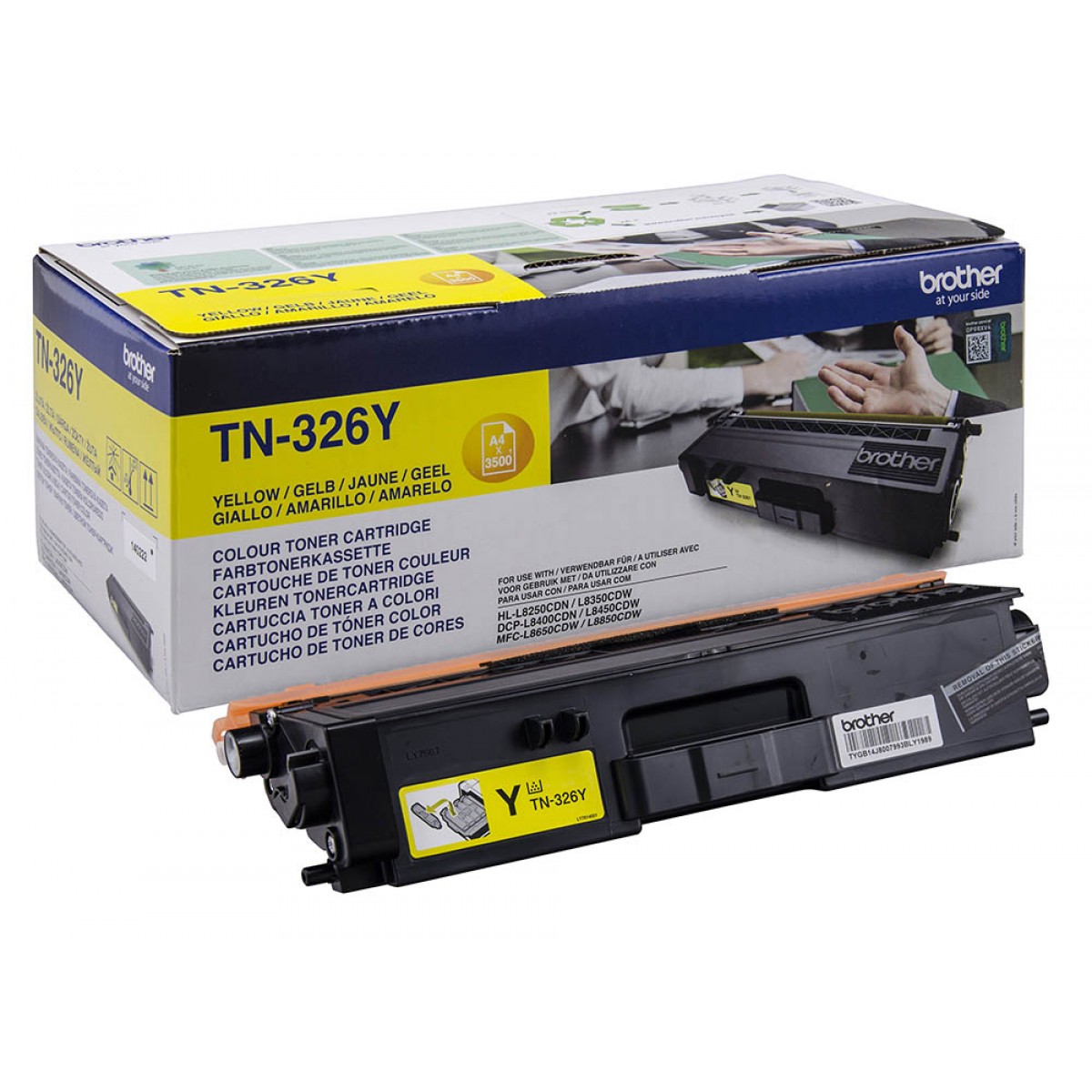 Toner Brother TN-326Y Yellow toner Toner Brother TN-326Y Yellow toner