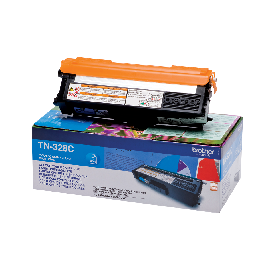 Toner Brother TN-328C Cyan toner