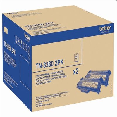 Toner Brother TN-3380 Black tonercsomag
